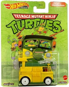 Modello PARTY WAGON Tartarughe Ninja 1:64 6cm Hot Wheels GJR50 - Imagen 1 de 1