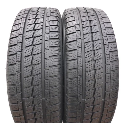 2 x FALKEN 195/60 R16C 99/97H Euro VAN11 Ganzjahresreifen 2020 7,6-7,8mm - Bild 1 von 4