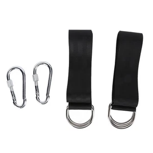 (2 Straps2 Buckles)Tree Swing Strap Multifunctional Durable High Strength Pol FI - Picture 1 of 24
