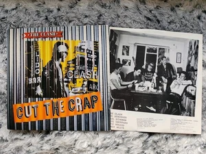 THE CLASH Cut The Crap LP ORIGINAL US 1985 PRESS Punk KBD Joe Strummer SHAM 69 - Picture 1 of 11