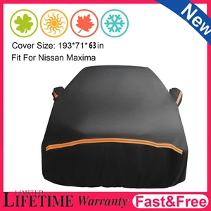Custom Fit For Nissan Maxima Full Car Cover Outdoor Rain Resistant All Weather - Picture 1 of 17