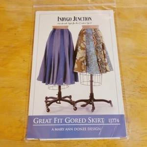 Boutique Chic Emaline Skirt Sewing Pattern Size XXS-XXL Serendipity DesignNew - Picture 1 of 3