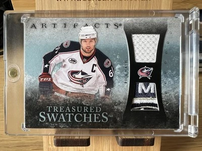 2010-11 Artifacts Treasured Swatches Rick Nash SICK PATCH “M” /50 #TS-RN - Image 1 of 2