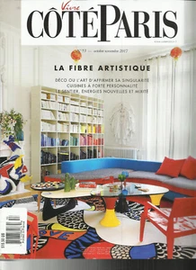 VIVRE COTE PARIS MAGAZINE, OCT NOV, 2017 NO. 53 ( BACK COVER PAGE DAMAGED ) - Imagen 1 de 1