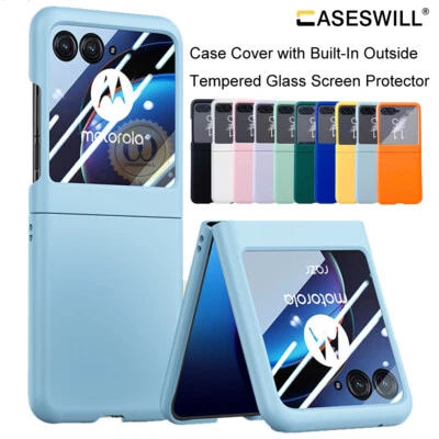 Funda rígida mate delgada para teléfono Motorola Razr+ Plus (2025) (2024) (2023) Foto 1 de 4