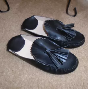 Jenn Ardor Loafers Mules Shoes Women's 7 Black - Picture 1 of 15
