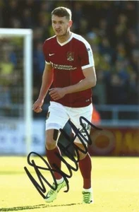 NORTHAMPTON: MICHAEL SMITH SIGNED 6x4 ACTION PHOTO+COA - Picture 1 of 1