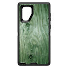 OtterBox Defender for Galaxy Note (Choose Model) Green Weathered Wood Grain