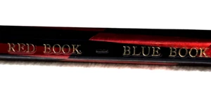 "EVERSHARP*Red Book Blue Book" schwarz & rot gestreift/Chromborte Arbeitsbleistift - Bild 1 von 18