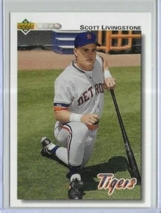 1992 Upper Deck #538 Scott Livingstone Detroit Tigers - Picture 1 of 2