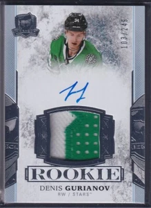DENIS GURIANOV, 2017 Upper Deck The Cup Rookie Auto Patch #158, /249 - Picture 1 of 1
