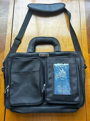 Painel solar G-Tech carregamento computador/laptop ombro e bolsa de transporte. Bom estado - Imagem 1 de 4