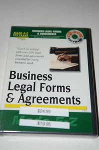 Business Legal Forms and Agreements CD - Picture 1 of 2