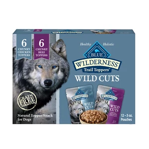 Wilderness Wild Cuts Wet Dog Food Toppers, Chicken & Beef, 3-Oz. (12 Count) - Picture 1 of 14