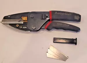 Craftsman Vintage Professional Accu-Cut Utility Cutter 37310 with 3 New Blades - Picture 1 of 5