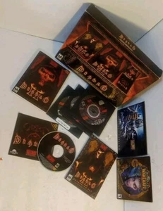 2000-2001 Diablo 2 II Battle Chest Big Box PC Game (+) 1998 Diablo PC Game - Picture 1 of 20