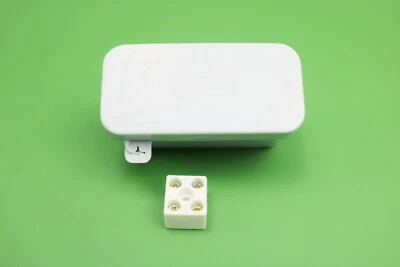 Pack of 2 Eclipse PVC Coffin Box & Porcelain Connector IP54 Rated Grey ART006 - Image 1 of 4