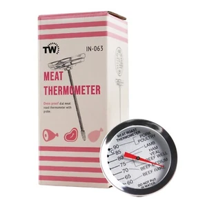 TERMÓMETRO DE CARNE ESFERA HOJA EN HORNO TOSTADO CARNE DE CORDERO FILETE DE PAVO - IN-063 - Imagen 1 de 8