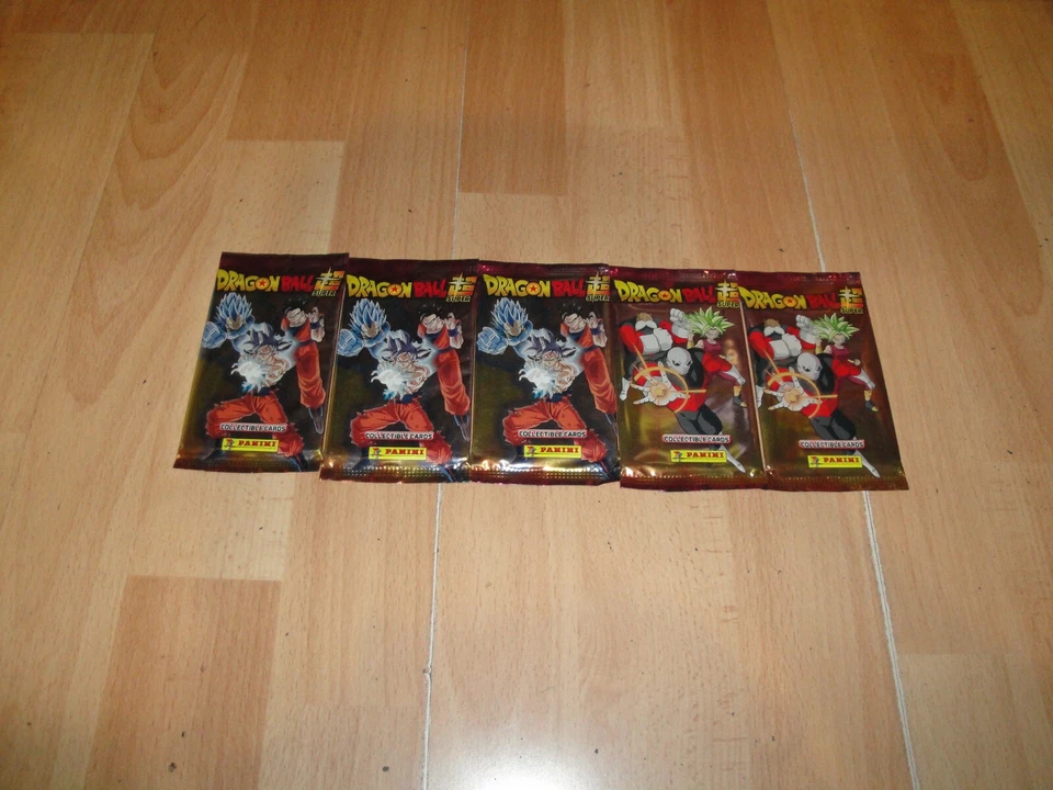 Sobre Dragon Ball cartas Panini
