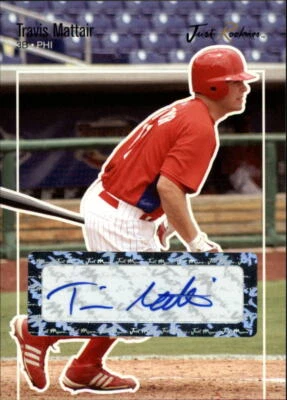 2007 Just Rookies Autographs #38 Travis Mattair Auto - NM-MT - Image 1 of 2