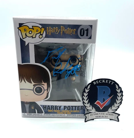 DANIEL RADCLIFFE SIGNED AUTOGRAPH FUNKO POP HARRY POTTER BECKETT BAS COA Cover