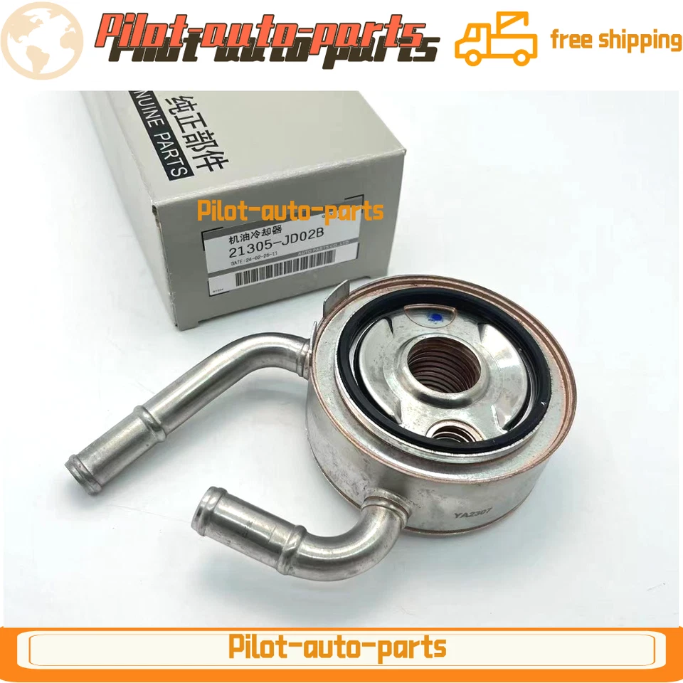 Conjunto de enfriador de aceite 21305-JD02C NUEVO para Nissan NV200 2013-2019 2,0 L Foto 1 de 4