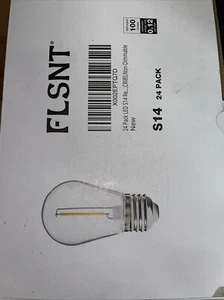 Sunco 24 Pack LED S14 Non-Dimmable Shatterproof & 24 Pack, 3000k Warm White  - Picture 1 of 6