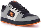 Dc Shoes Manteca 4 Nubuck Lace Up Court Shoe Navy Orange Size Uk 3   12