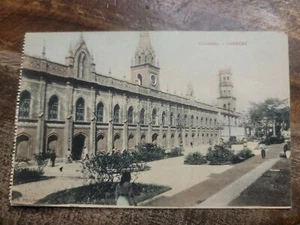 Postkarte Caracas Venezuela Universität Anfang 1900 getönt - Bild 1 von 2