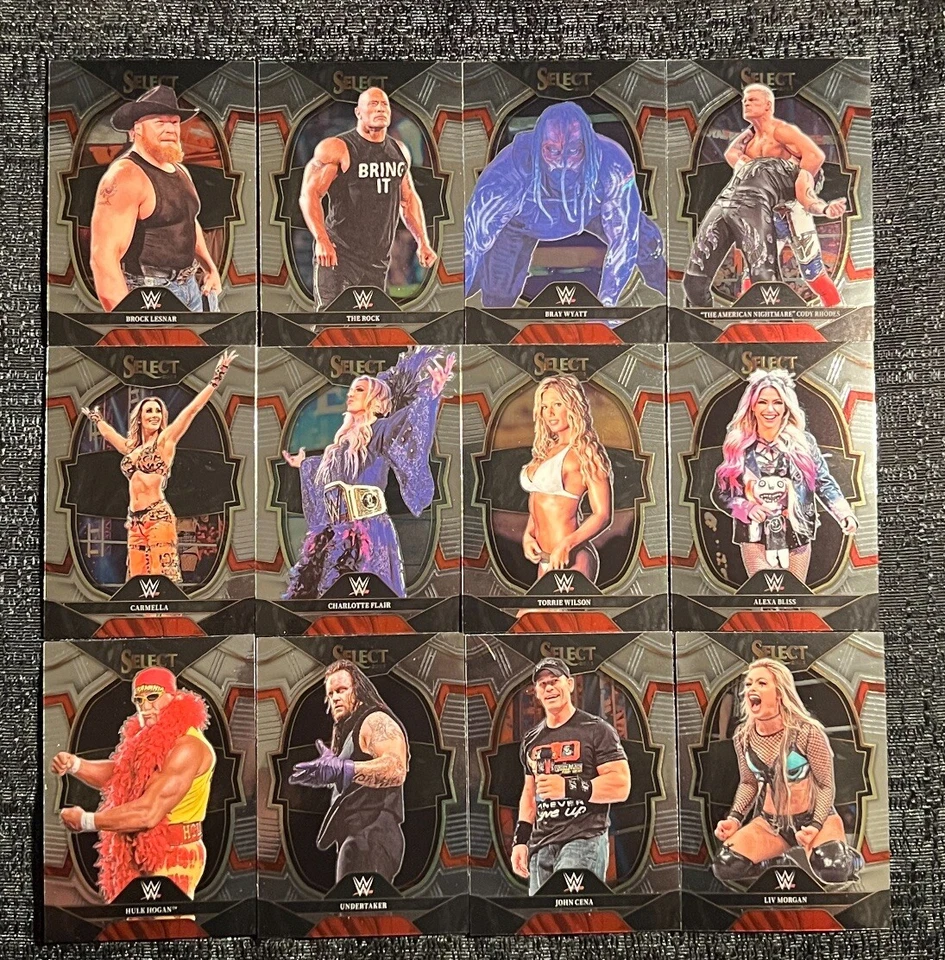 2023 Panini Select WWE Concourse Base Complete Your Set You Pick Card #1-100 PYC - Image 1 of 1