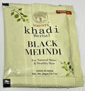 5 x 20g Herbal Black Mehndi For Hair, Black Henna Powder 100g - Picture 1 of 5