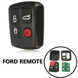 4 Button 433MHz Complete Remote Key For Ford Territory SX XR6 XR8 Falcon BA BF - Picture 1 of 8