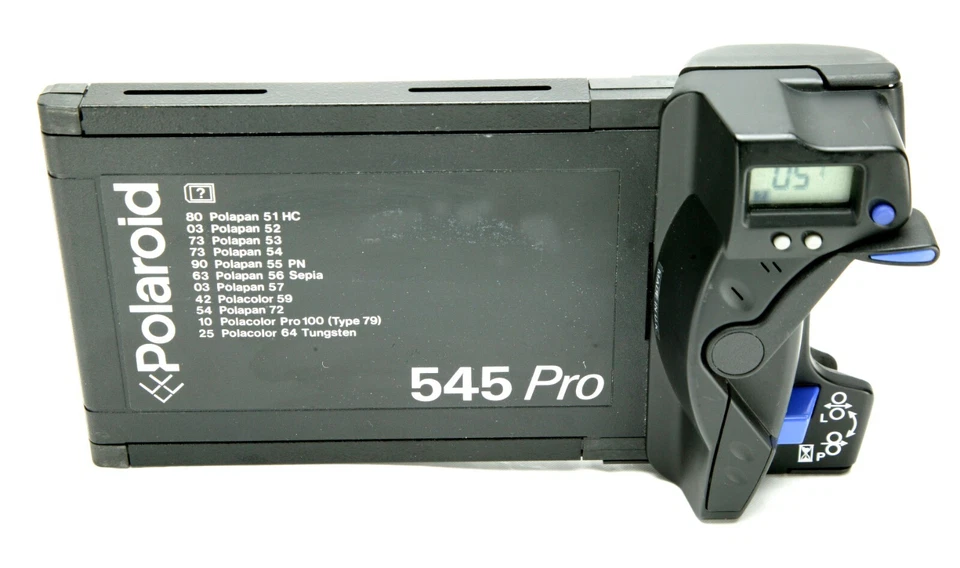 Polaroid 545 PRO Single 4x5" Film Holder. Ex. Made In UK. Tested. - Image 1 of 1
