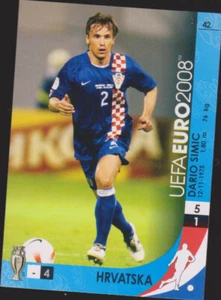 card panini uefa euro 2008 n°  42  DARIO  SIMIC CROATIE - Picture 1 of 2