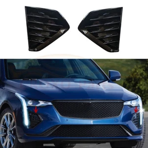 LH&RH Side Front Bumper Fog Light Cover For Cadillac CT4 Sport 2020-2024  - Foto 1 di 7
