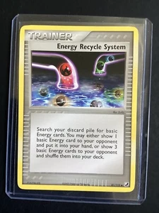Energy Recycle System Trainer Card 81/115 EX Unseen Forces Excellent Condition - Picture 1 of 3