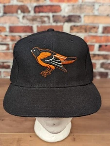 BALTIMORE ORIOLES Vtg 1990s New Era Diamond Collection Fitted Hat Mens 7 1/8 USA - Picture 1 of 10