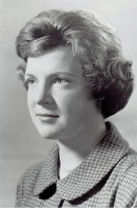 1960 Drahtfoto von Max Koot Prinzessin Irene von den Niederlanden offizielles Portrait - Bild 1 von 2