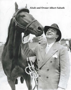1941 - ALSAB y propietario Albert Sabath - 8" x 10" - Imagen 1 de 1