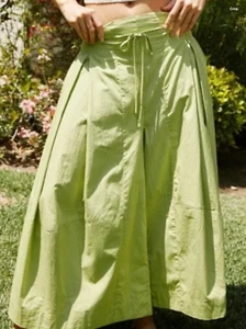 Free People Go to Town cullottes - green - nwt - size XL - Picture 1 of 9