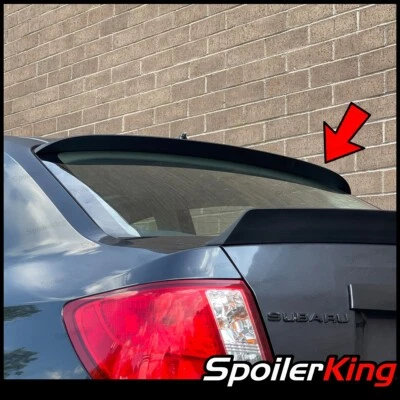 Alerón de ventana de techo trasero Spoilerking (se adapta a: Subaru Impreza 2008-2014) 380R Foto 1 de 4