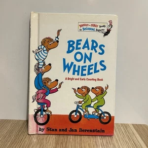 The Berenstains BEARS ON WHEELS Hardcover Book Stan & Jan Dr Seuss 1969 - Picture 1 of 12