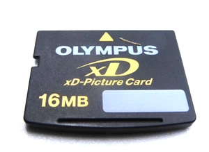 OLYMPUS  16MB  XD MEMORY CARD TYPE  FINEPIX/ OLYMPUS CAMERAS 16MB  FUJIFILM - Picture 1 of 3