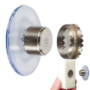 Suction Cup Soap Hanger Magnetic Soap Holder Wall Soap Storage Rack Expedient - Picture 1 of 9