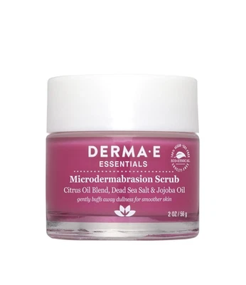 DERMA E Microdermabrasion Scrub 2oz – Dead Sea Salt & Citrus Essential Oils | UK - Image 1 of 4