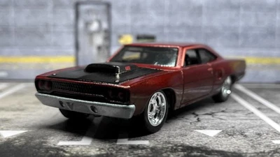 CUSTOM Dark Red '70 Custom Plymouth Roadrunner   •   2025 Hot Wheels Premium Car - Image 1 of 4