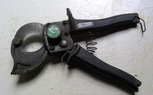 Greenlee 752 Compact Ratchet Ratcheting Cable Cutters Electricians Tool Japan - Picture 1 of 9