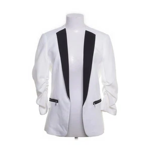 Kavaj, Blazer, Größe: 40, Weiß/Schwarz, Polyester/Viskose/Elasthan #pCa - Bild 1 von 5