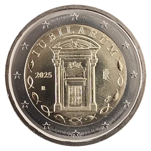 2 Euro Münze Italien 2025 Jubiläum Iubilaeum Sondermünze Gedenkmünze € - Bild 1 von 1
