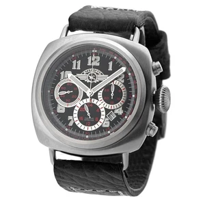 Chronograph STURMOVIK Poljot 31681 24h WEISS mechanische Fliegeruhr - Bild 1 von 22